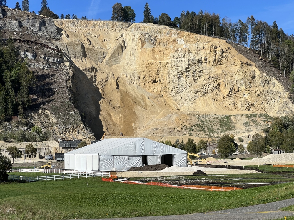 Aménagement d'une place de stockage à l'Ouest