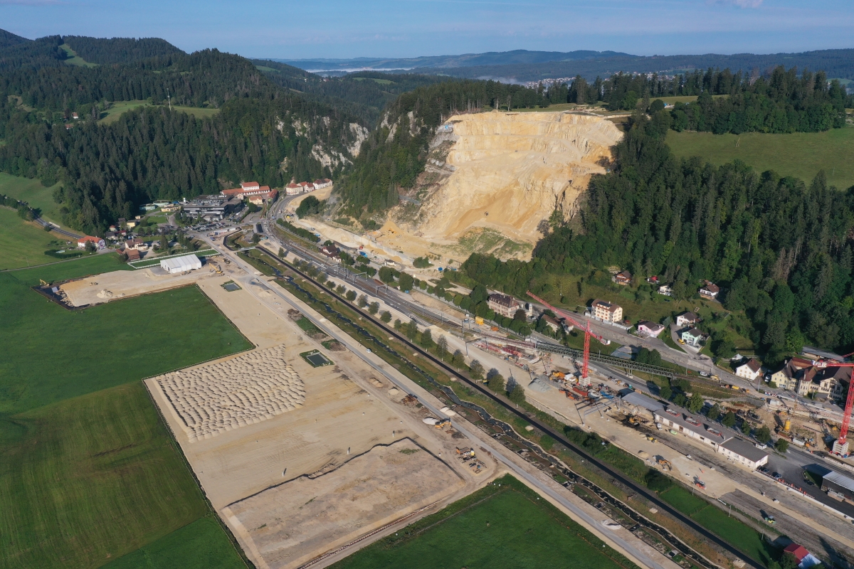 À l’Ouest du Locle: une nouvelle piste de mobilité douce