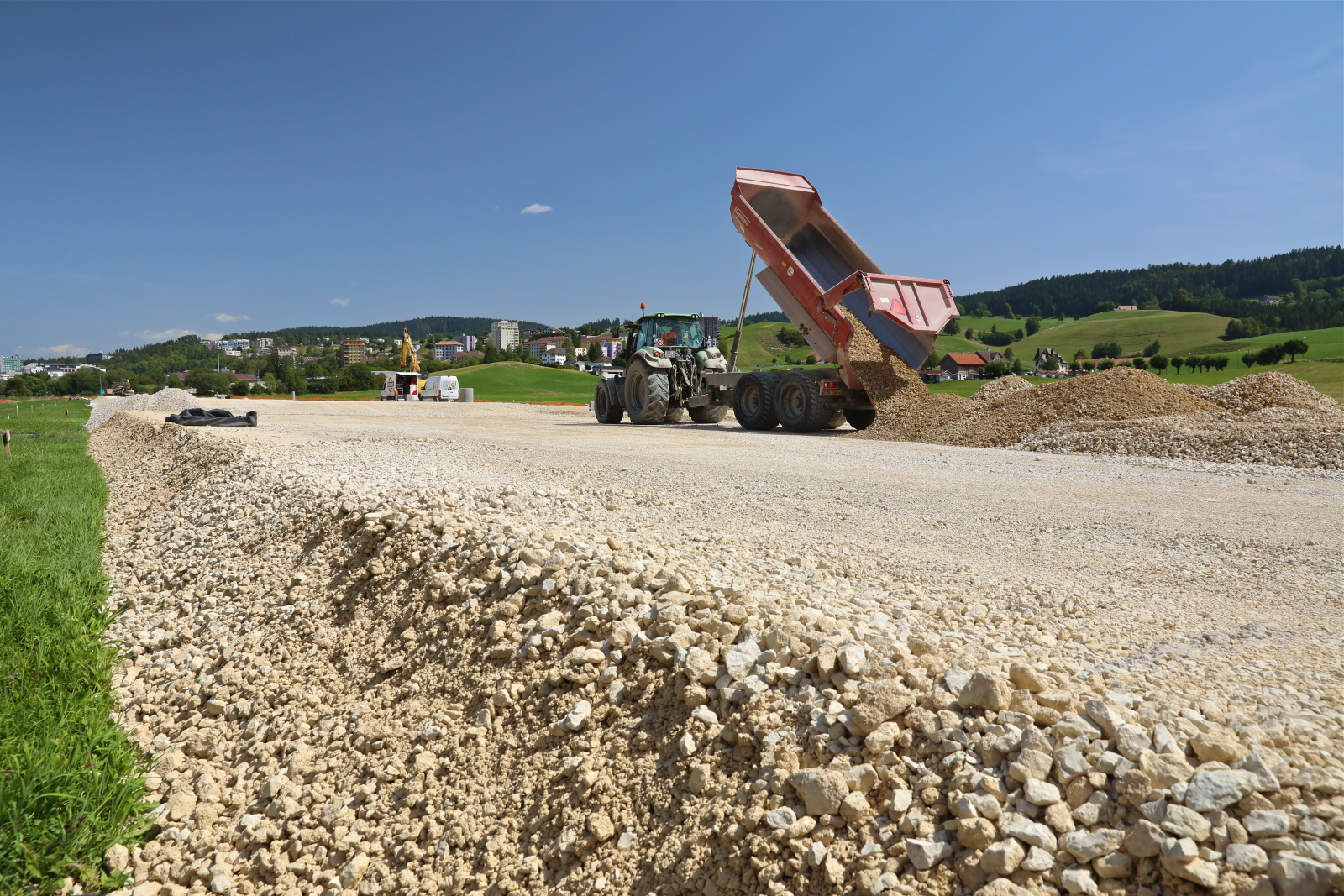 Route de chantier