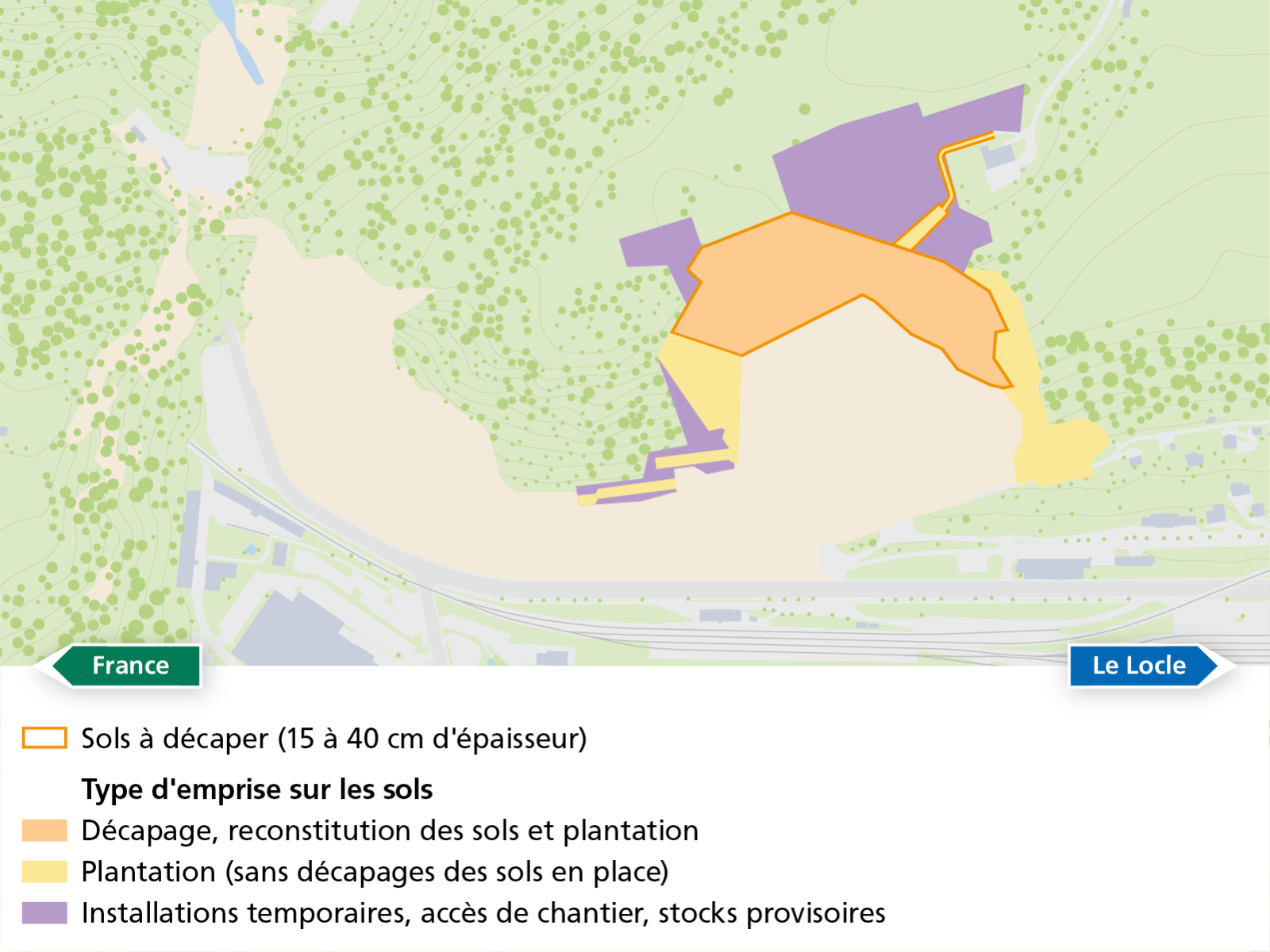 Plans renaturation carrière